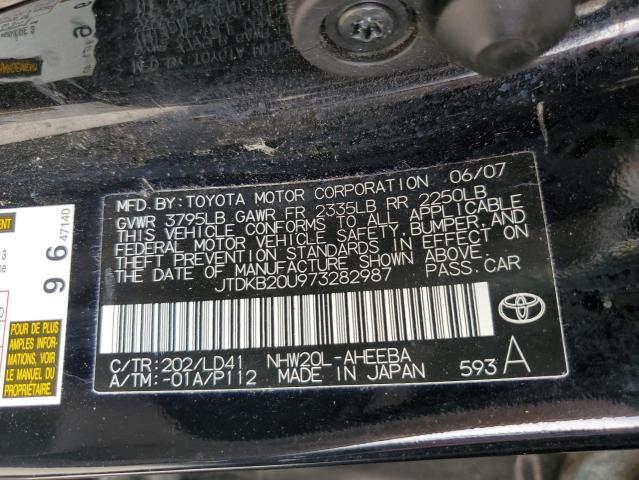 Photo 10 from auction – 2007 TOYOTA PRIUS HYB with VIN JTDKE20U923282987