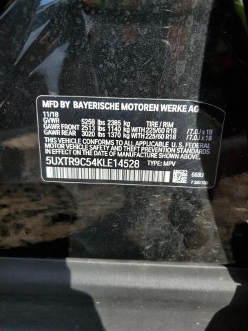 Photo 14 from auction – 2019 BMW X3 XDRIVE3 with VIN 5UXTR9C54KLE14528