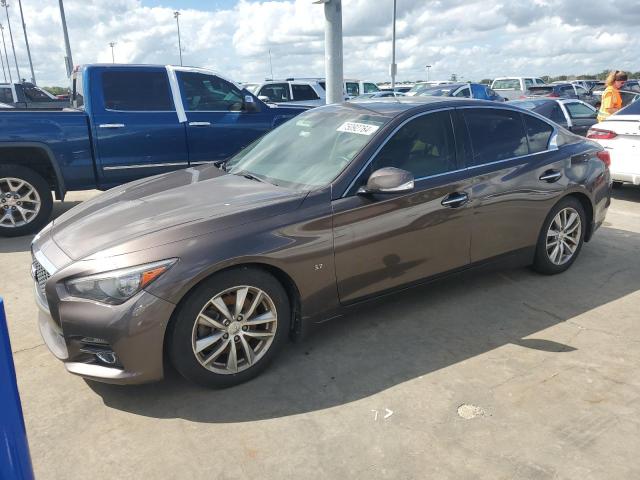 INFINITI Q50 BASE 2015 with VIN JN1BV7AP2FM354847 - Photo from auction