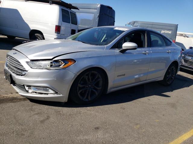 FORD FUSION SE 2018 with VIN 3FA6P0LU2JR128476 - Photo from auction