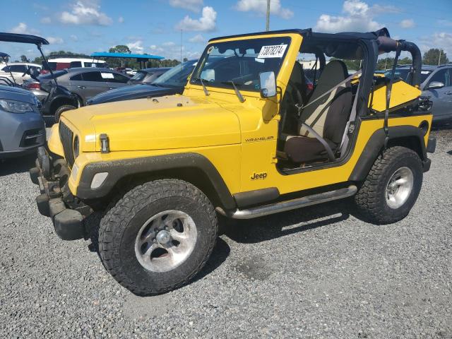 JEEP WRANGLER / 2000 with VIN 1J4FA29P9YP715617 - Photo from auction