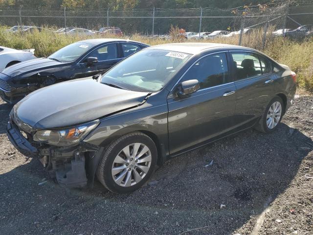 HONDA ACCORD EXL 2014 with VIN 1HGCR2F89EA191318 - Photo from auction