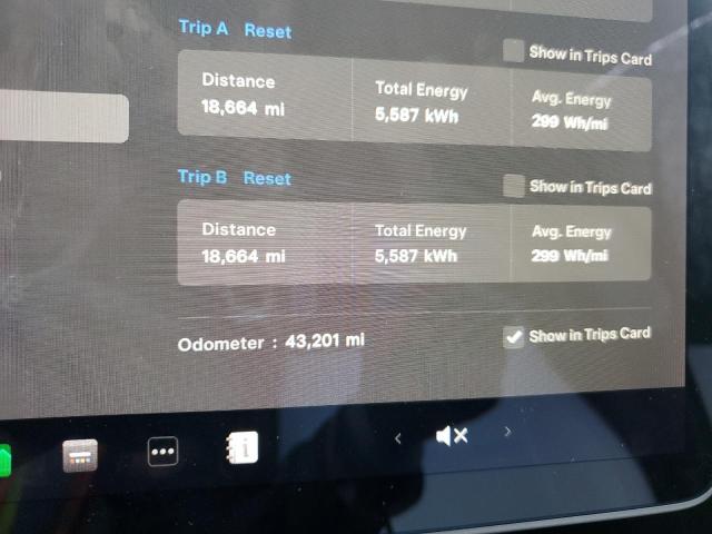 Photo 9 from auction – 2021 TESLA MODEL Y with VIN 5YJYGDEE0MF093281