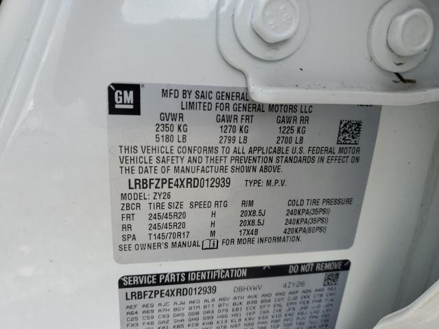 Photo 14 from auction – 2024 BUICK ENVISION E with VIN LRBFZPE4XRD012939