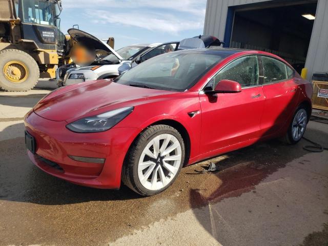 TESLA MODEL 3 2022 with VIN 5YJ3E1EB9NF289855 - Photo from auction