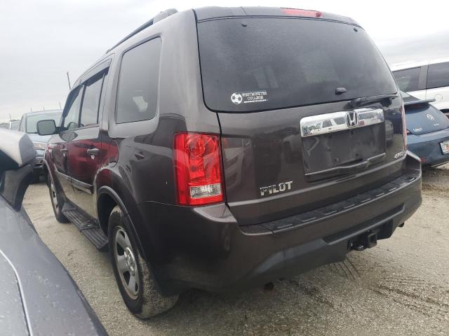 Photo 2 from auction – 2013 HONDA PILOT LX with VIN 5FNYF4H29DB053379