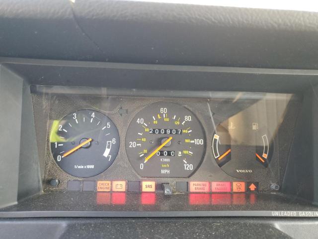 Photo 9 from auction – 1990 VOLVO 240 with VIN YV1AA8859L1850752