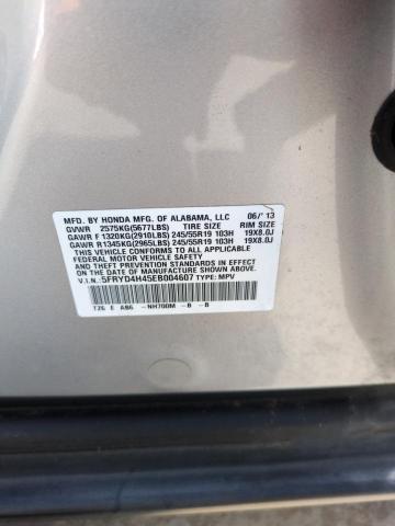 Photo 14 from auction – 2014 ACURA MDX TECHNO with VIN 5FRYD4H45EB004607