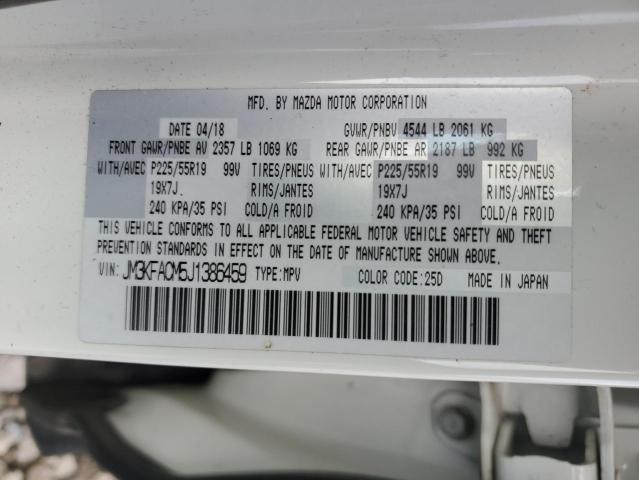 Photo 14 from auction – 2018 MAZDA CX-5 TOURI with VIN JM3KFACM5J1386459