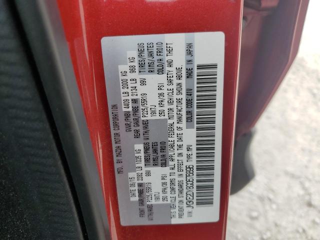 Photo 14 from auction – 2016 MAZDA CX-5 GT with VIN JM3KE2DY8G0676896
