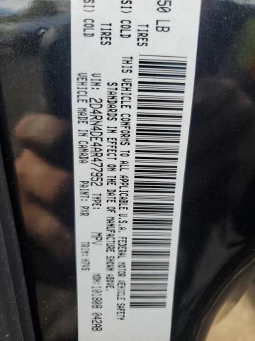 Photo 14 from auction – 2010 DODGE GRAND CARA with VIN 2D4RN4DE4AR477952