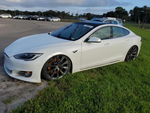 TESLA MODEL S 2021 with VIN 5YJSA1E23MF425368 - Photo from auction