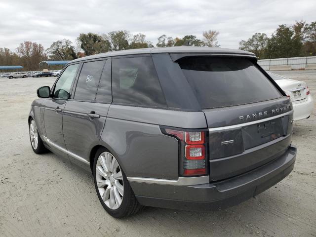 Photo 2 from auction – 2016 LAND ROVER RANGE ROVE with VIN SALGS2EF2GA294628