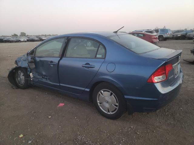 Photo 2 from auction – 2010 HONDA CIVIC HYBR with VIN JHMFA3F25AS001165
