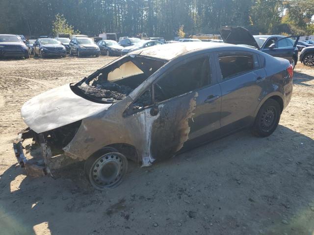KIA RIO LX 2014 with VIN KNADM4A34E6379236 - Photo from auction