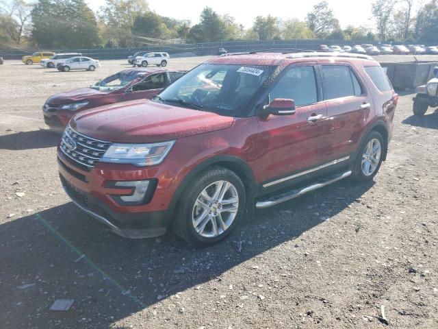 FORD EXPLORER L 2016 with VIN 1FM5K8F8XGGD33833 - Photo from auction