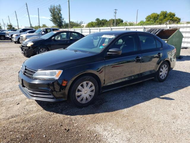 VOLKSWAGEN JETTA BASE 2015 with VIN 3VW2K7AJ2FM357301 - Photo from auction