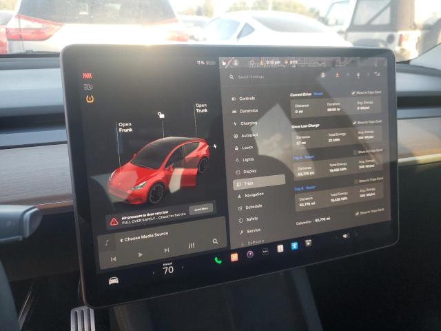Photo 9 from auction – 2024 TESLA MODEL Y with VIN 7SAYGDEE5RA255476