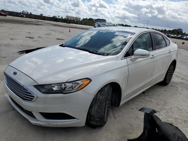 FORD FUSION TIT 2017 with VIN 3FA6P0K98HR115562 - Photo from auction