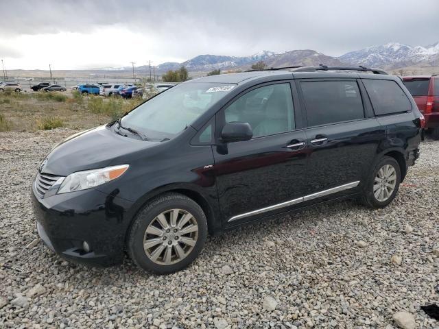 TOYOTA SIENNA XLE 2017 with VIN 5TDDZ3DC9HS165972 - Photo from auction
