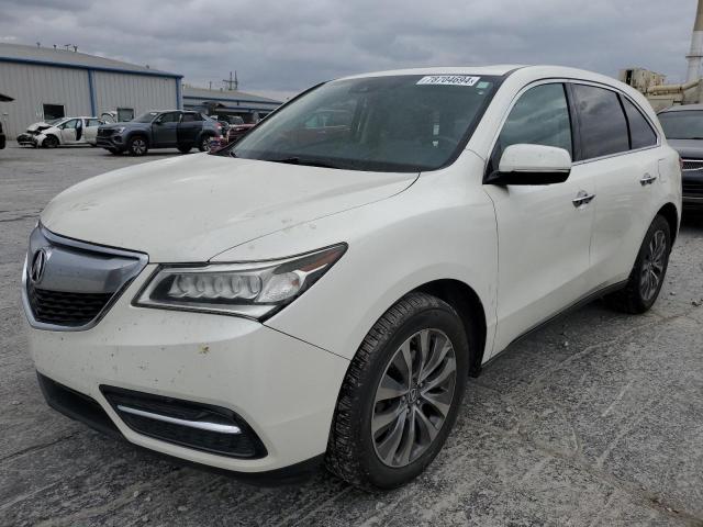 ACURA MDX TECHNO 2016 with VIN 5FRYD4H47GB041628 - Photo from auction