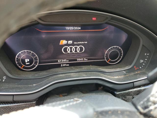 Photo 9 from auction – 2018 AUDI S5 PREMIUM with VIN WAUP4AF55JA003030