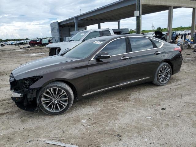 GENESIS G80 BASE 2017 with VIN KMHGN4JE8HU188204 - Photo from auction