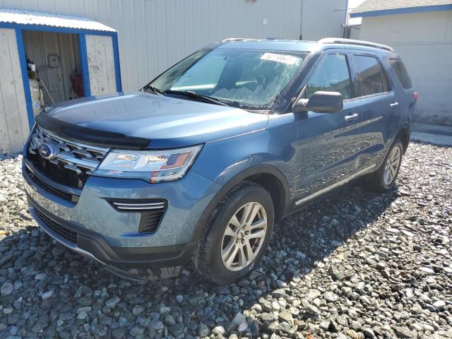 FORD EXPLORER X 2018 with VIN 1FM5K8DH9JGA99324 - Photo from auction