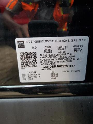 Photo 14 from auction – 2024 CHEVROLET BLAZER 2LT with VIN 3GNKDBRJ6RS263417