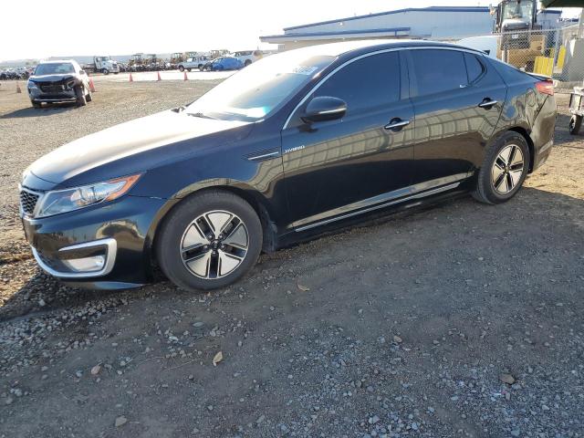 KIA OPTIMA HYB 2013 with VIN KNAGM4AD9D5058688 - Photo from auction