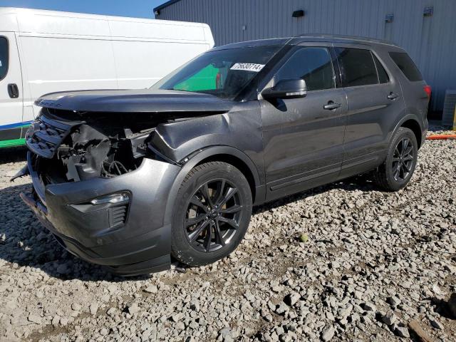 FORD EXPLORER X 2018 with VIN 1FM5K8D89JGB41538 - Photo from auction