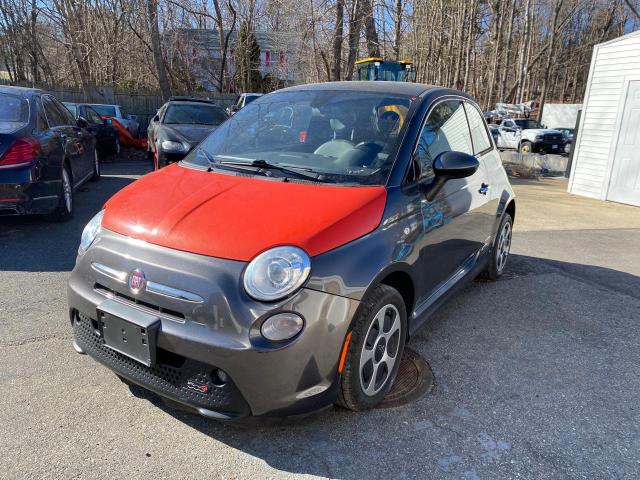 Photo 2 from auction – 2015 FIAT 500 ELECTR with VIN 3C3CFFGE7FT695464