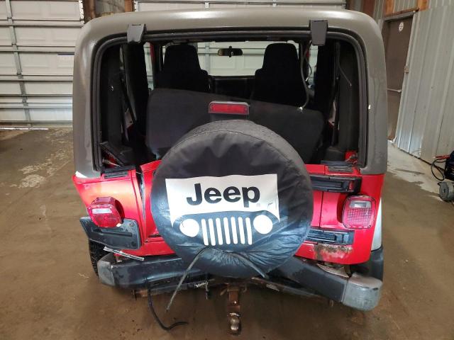 Photo 6 from auction – 2005 JEEP WRANGLER X with VIN 1J4FA39S85P320429