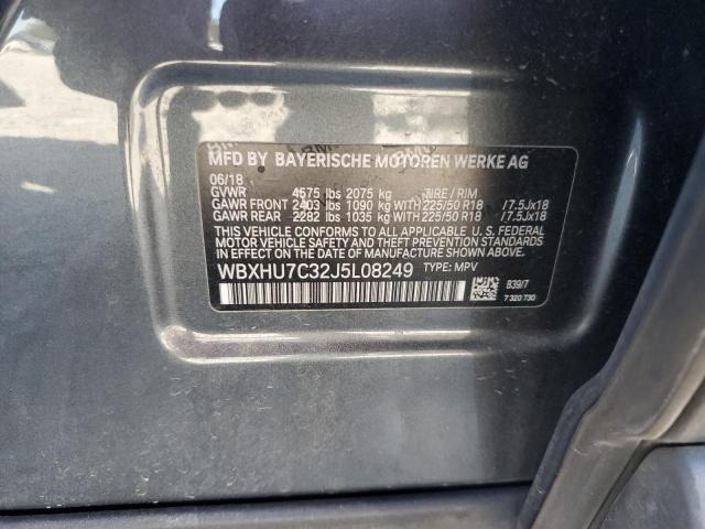 Photo 14 from auction – 2018 BMW X1 SDRIVE2 with VIN WBXHU7C32J5L08249