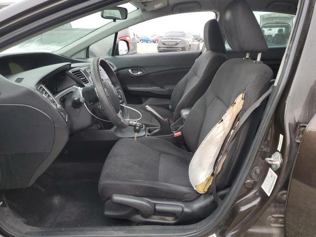 Photo 7 from auction – 2013 HONDA CIVIC HF with VIN 2HGFB2F6XDH529485