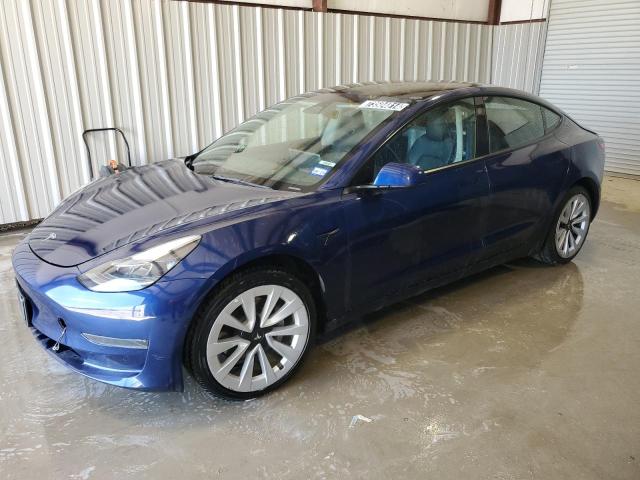 TESLA MODEL 3 2022 with VIN 5YJ3E1EA6NF285558 - Photo from auction