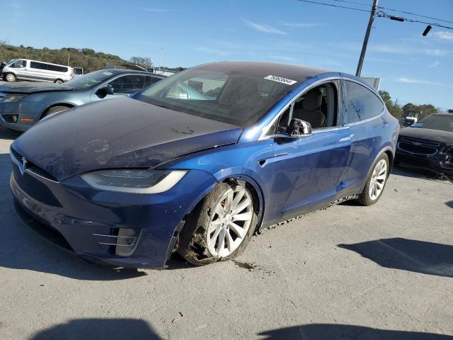TESLA MODEL X 2016 with VIN 5YJXCAE27GF003799 - Photo from auction