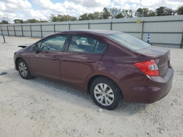 Photo 2 from auction – 2012 HONDA CIVIC LX with VIN 2HGFB2F59CH543741