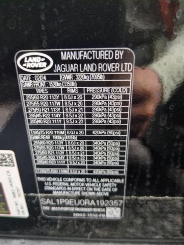 Photo 14 from auction – 2024 LAND ROVER RANGE ROVE with VIN SAL1P9EU0RA192357