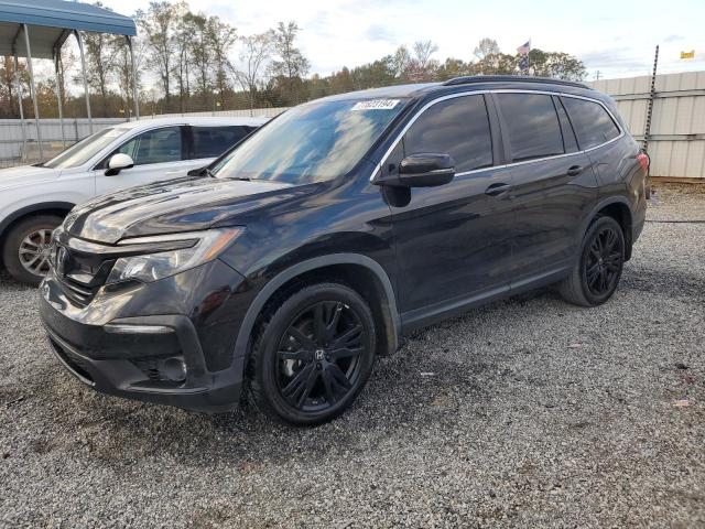 HONDA PILOT SE 2021 with VIN 5FNYF5H23MB045624 - Photo from auction