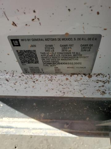 Photo 14 from auction – 2021 CHEVROLET BLAZER 2LT with VIN 3GNKBCR4XMS513501