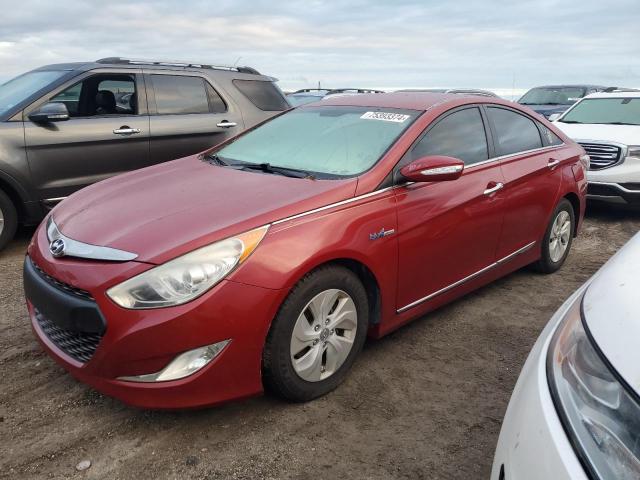 HYUNDAI SONATA HYB 2013 with VIN KMHEC4A41DA071063 - Photo from auction