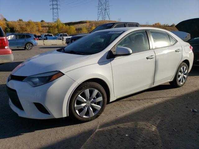 TOYOTA COROLLA L 2014 with VIN 5YFBURHE4EP017432 - Photo from auction