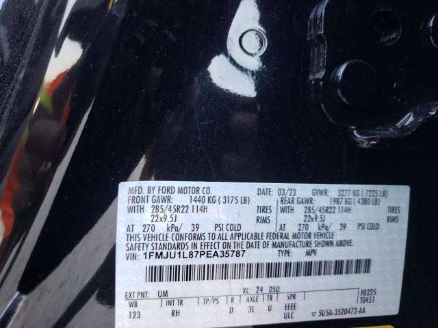 Photo 14 from auction – 2023 FORD EXPEDITION with VIN 1FMJU1L87PEA35787