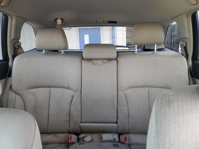 Photo 10 from auction – 2010 SUBARU OUTBACK 2. with VIN 4S4BRCGC6A3345738