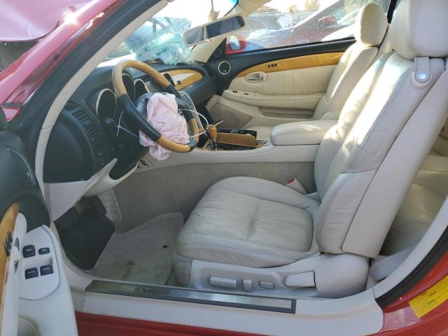 Photo 7 from auction – 2002 LEXUS SC 430 with VIN JTHFN48Y420010450