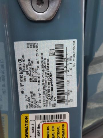 Photo 14 from auction – 2023 FORD BRONCO SPO with VIN 3FMCR9B68PRD56601