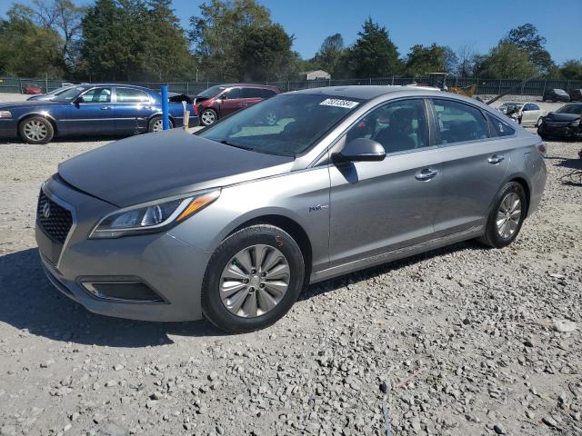 HYUNDAI SONATA HYB 2017 with VIN KMHE24L18HA059116 - Photo from auction