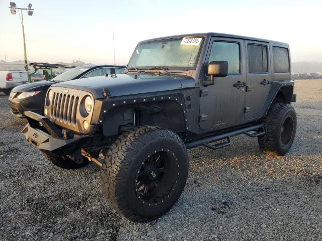 JEEP WRANGLER U 2014 with VIN 1C4BJWDG5EL183448 - Photo from auction