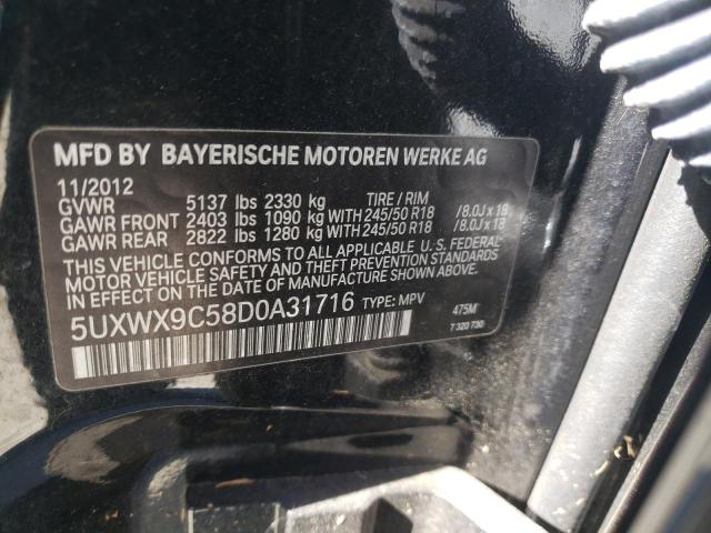 Photo 14 from auction – 2013 BMW X3 XDRIVE2 with VIN 5UXWX9C58D0A31716